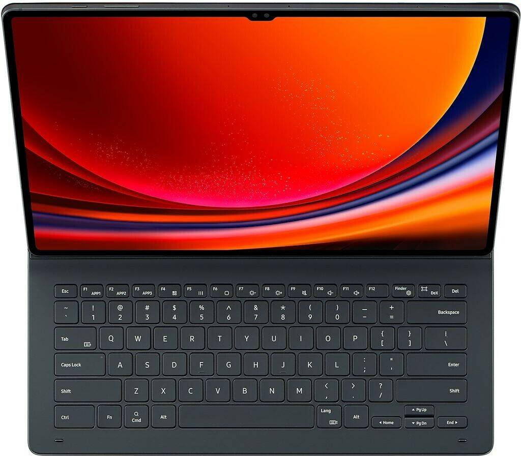 Samsung Galaxy Tab S9 Ultra Book Cover Keyboard Slimschwarz (QWERTY) Eingabegeräte