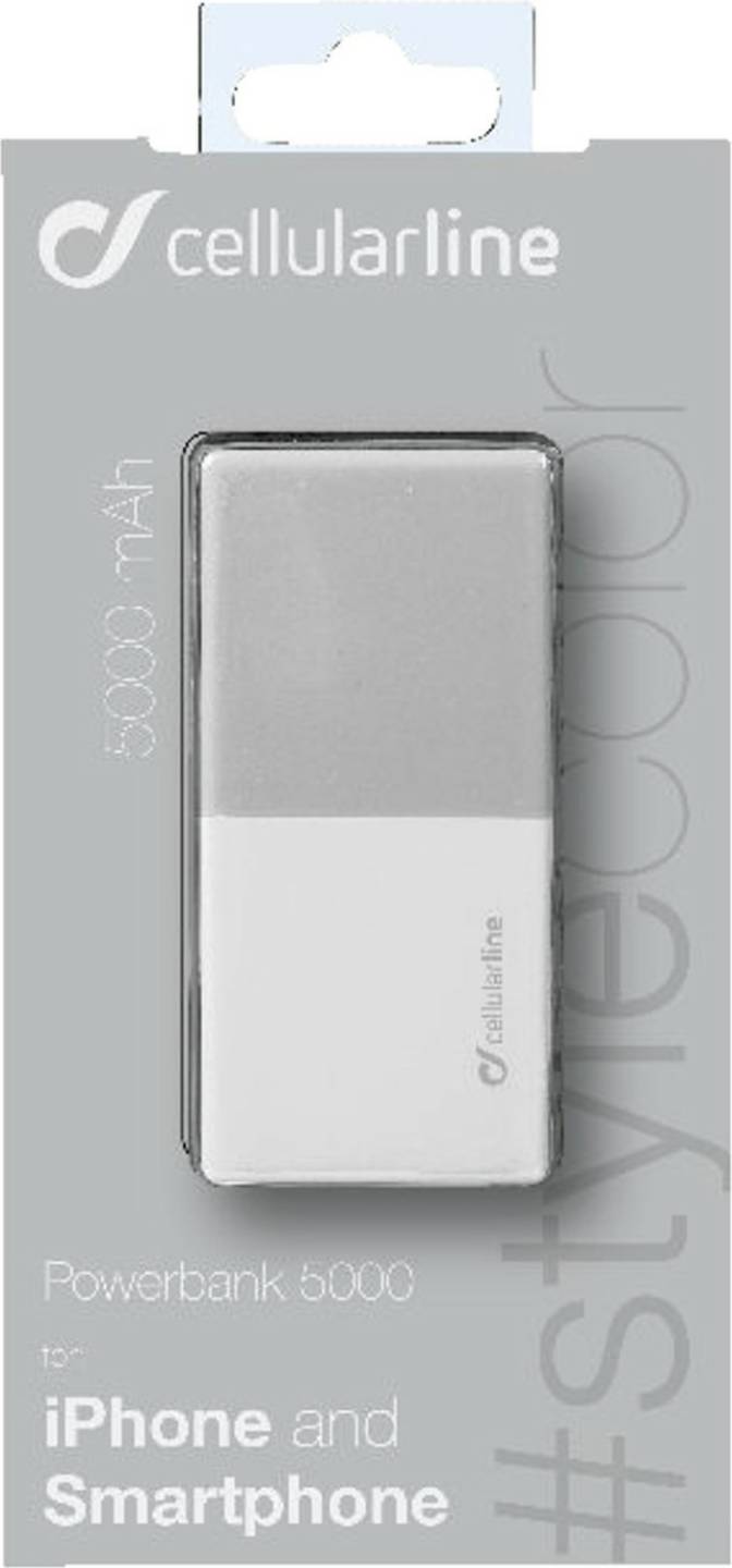 Handy-Zubehör Cellular Line Free Power Smart 5000weiß