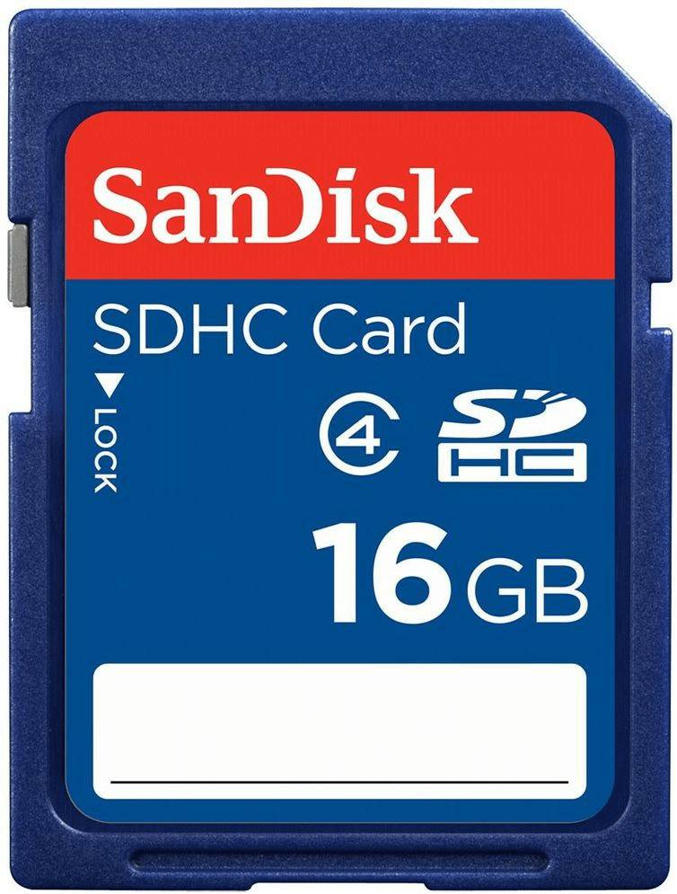 SanDisk Standard SD Class 4SDHC 16GB Class 4 (SDSDB-016G-B35) Kamera-Zubehör