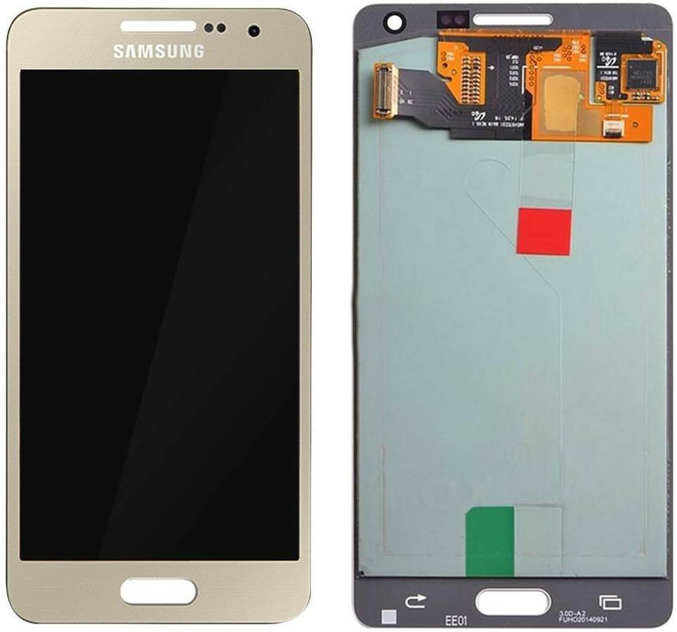 Samsung Display LCD Komplettset (Galaxy A5 A500F)Gold Handy-Zubehör