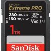 SanDisk Extreme PRO UHS II V60 280MB/s (SDSDXEP-GN4IN)1TB (SDSDXEP-1T00-GN4IN) Kamera-Zubehör