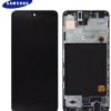 Handy-Zubehör Samsung GH82-21680A LCD Display Touch Screen (Galaxy A51 ) Schwarz