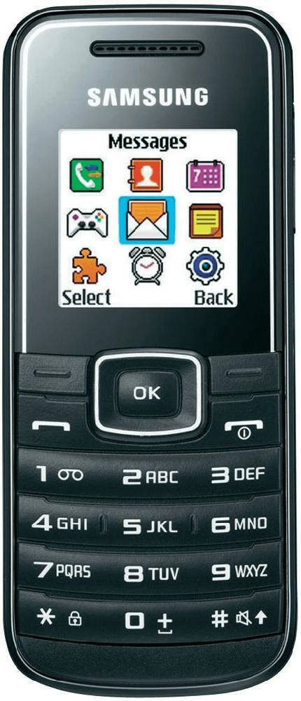 Handys & Smartphones Samsung E1050Schwarz