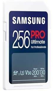 Samsung PRO Ultimate UHS-I V30 200MB/s SDXC256GB Kamera-Zubehör