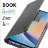 Handy-Zubehör Cellular Line Book Case für Samsung A35 5G Black - Schwarz (60731)