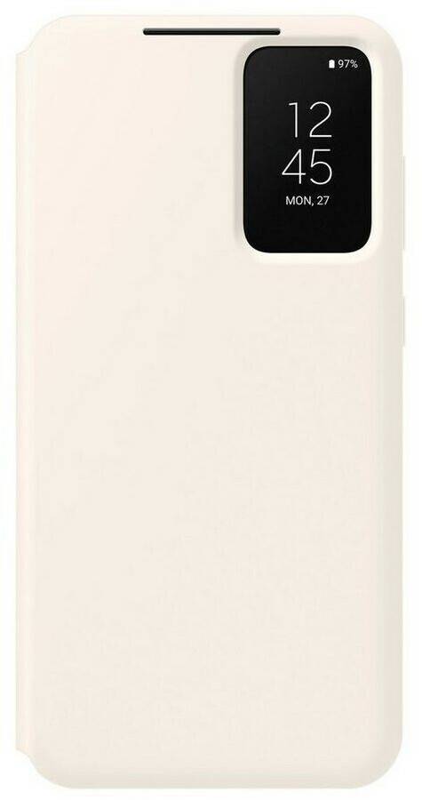 Samsung Smart View Wallet Case (Galaxy S23+)Cream Handy-Zubehör