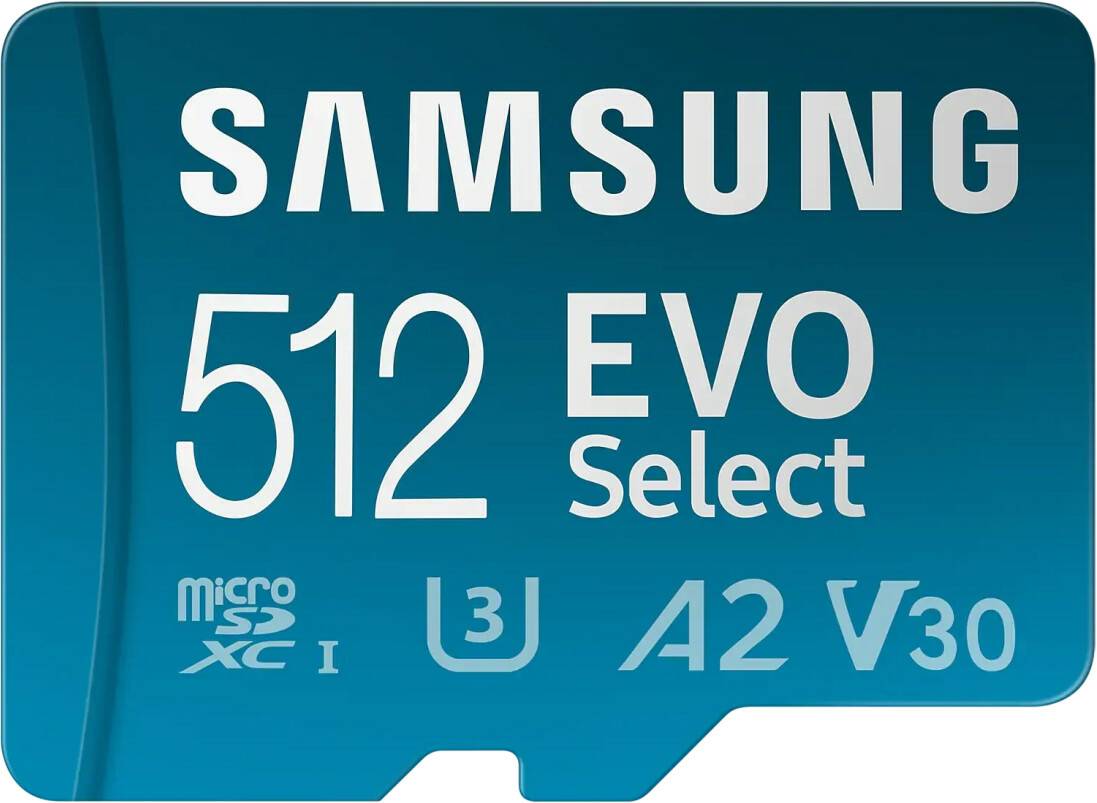 Kamera-Zubehör Samsung EVO Select (2021) microSDXC512GB