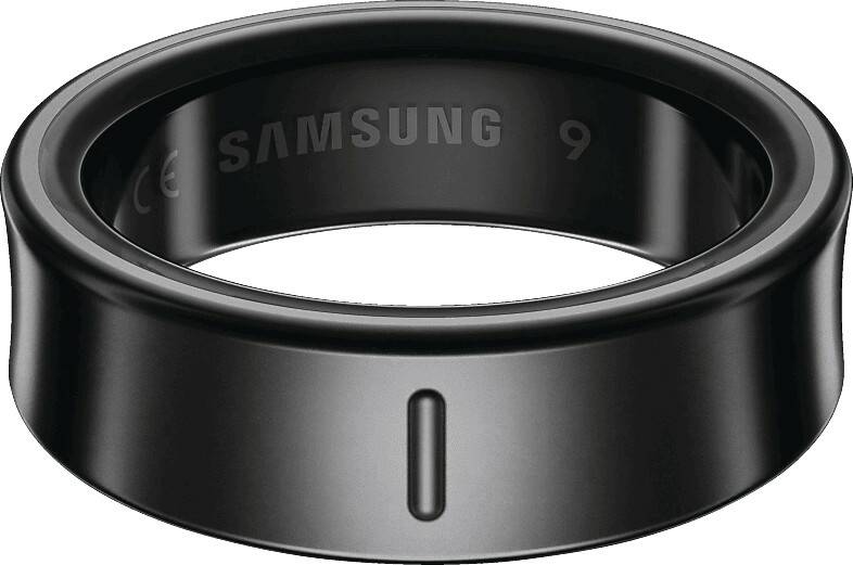 Smartwatch-Zubehör Samsung Galaxy RingTitanium Black Size 12