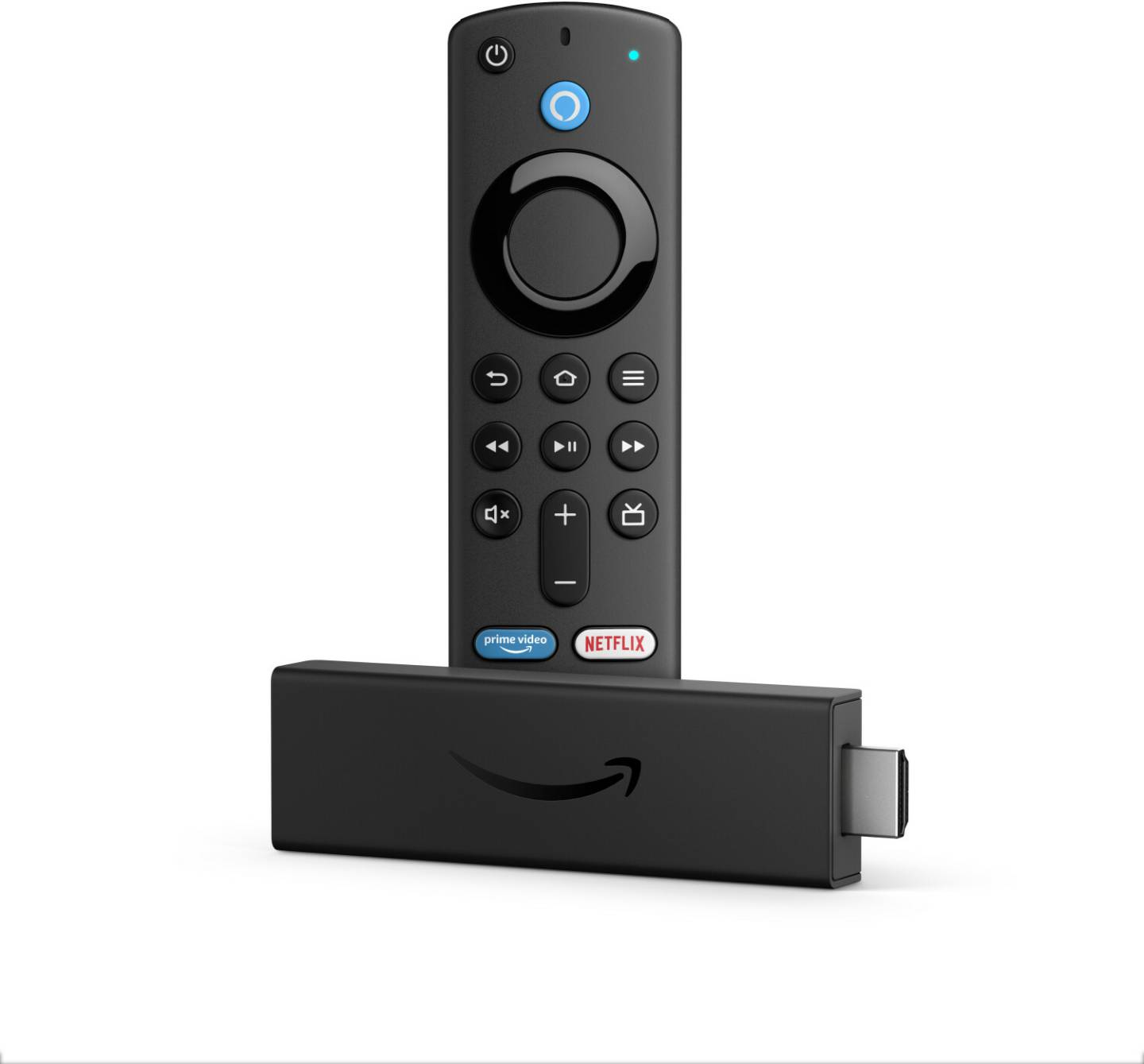 Amazon Fire TV Stick mit Alexa-Sprachfernbedienung (mit TV-Steuerungstasten) | 2021 Netzwerkplayer