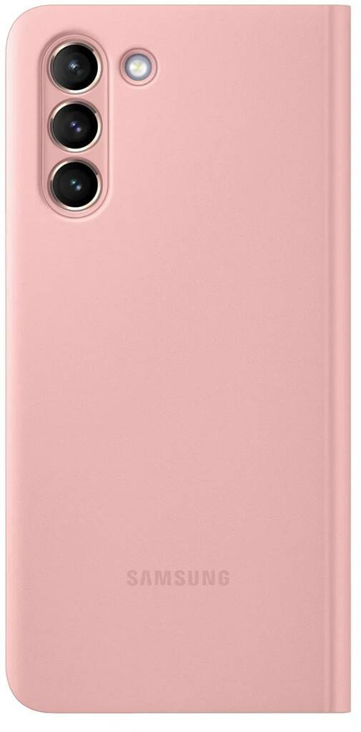 Samsung Smart Clear View Cover (Galaxy S21)Pink Handy-Zubehör