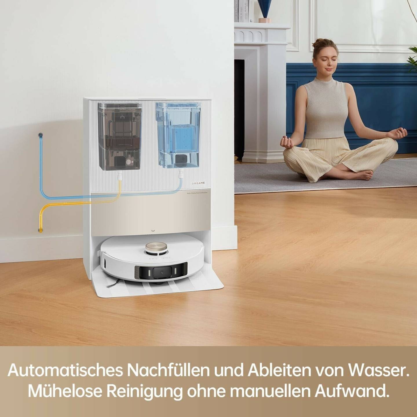 Dreame Wasseranschluss-Kit für automatisches Nachfüllen und Entleeren RAW4 Haushaltsgeräte