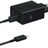 Handy-Zubehör Samsung Schnellladeadapter Duo mit Datenkabel 50 Watt EP-T5020X