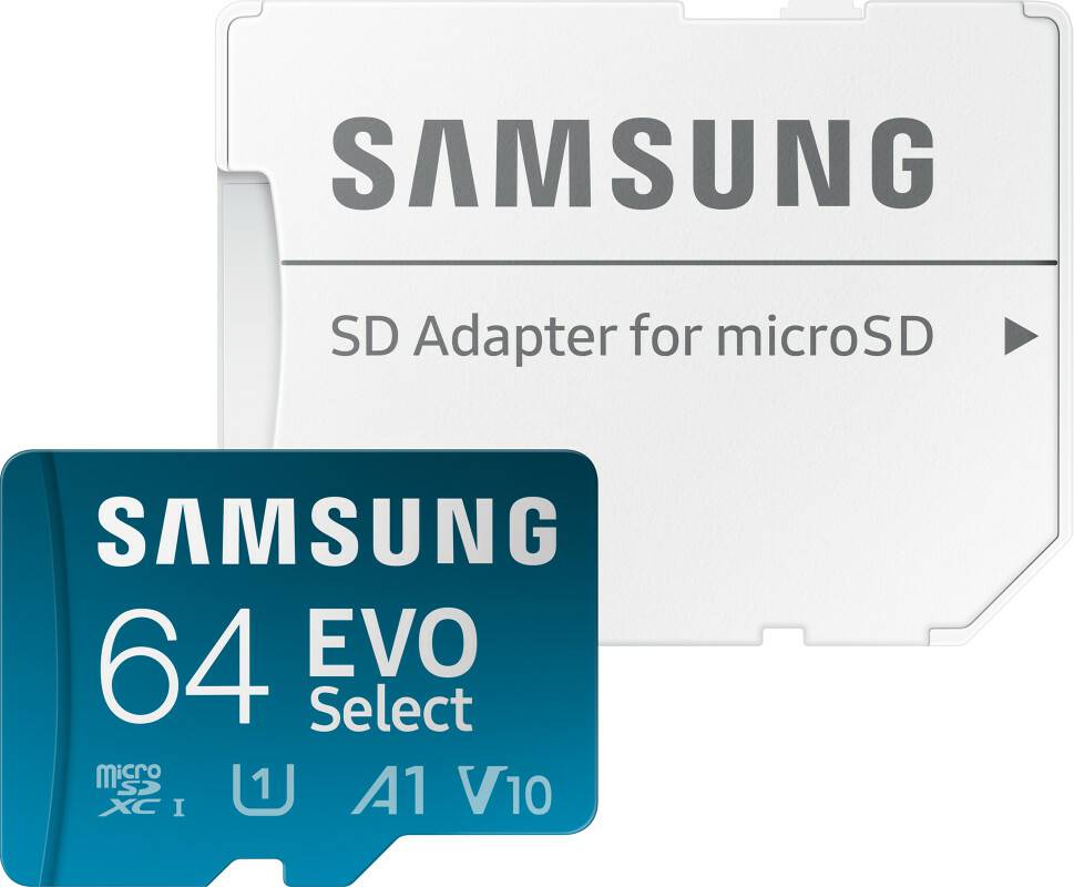 Kamera-Zubehör Samsung EVO Select (2021) microSDXC64GB