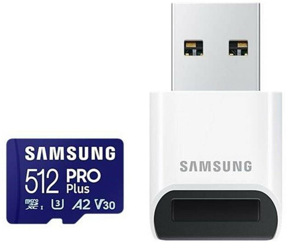 Samsung PRO Plus (2023) microSDXC512GB (MB-MD512SB/WW) Kamera-Zubehör