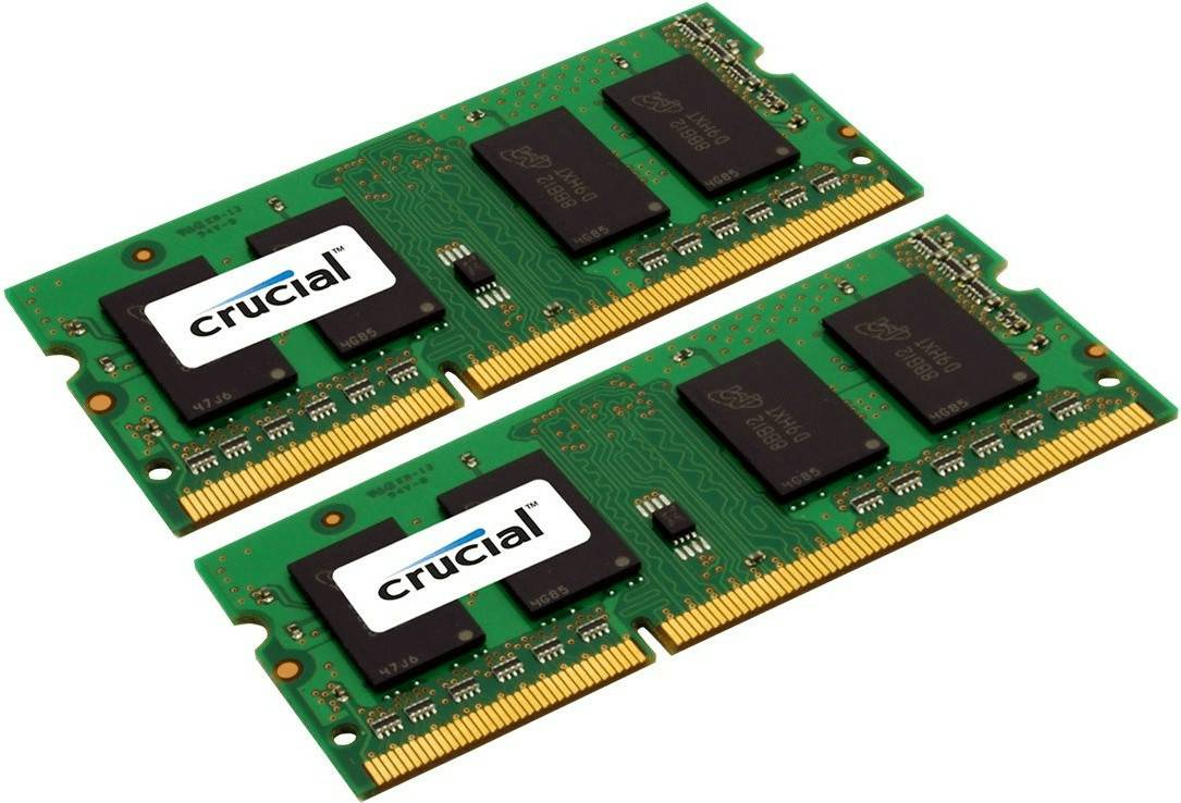 PC-Komponenten Crucial 16GB DDR3 Kit PC3-12800 CL11 (CT2KIT102464BF160B)