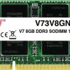 V7 8GB SO-DIMM DDR3 PC3-12800 CL11 (V73V8GNAJKI) PC-Komponenten