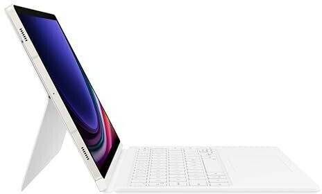 Eingabegeräte Samsung Galaxy Tab S9 / S9 FE Book Cover Keyboard - AI Keyweiß (DE)