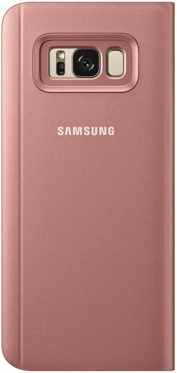 Samsung Clear View Standing Cover (Galaxy S8+)pink Handy-Zubehör