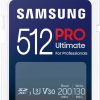 Samsung PRO Ultimate UHS-I V30 200MB/s SDXC512GB Kamera-Zubehör