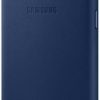 Samsung Leather Backcover (Galaxy S10+)dunkelblau Handy-Zubehör