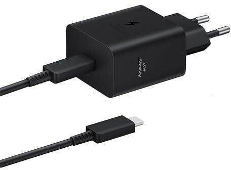 Samsung EP-T4511 USB-C Schnellladedapter mit Datenkabel 45W Handy-Zubehör