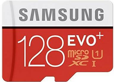 Samsung EVO Plus microSD UHS-I U1microSDXC 128GB (MB-MC128D) Kamera-Zubehör