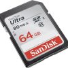 Kamera-Zubehör SanDisk Ultra SD Class 10 UHS I (SDSDUNC-GN6IN)SDXC 64GB (SDSDUNC-064G-GN6IN)