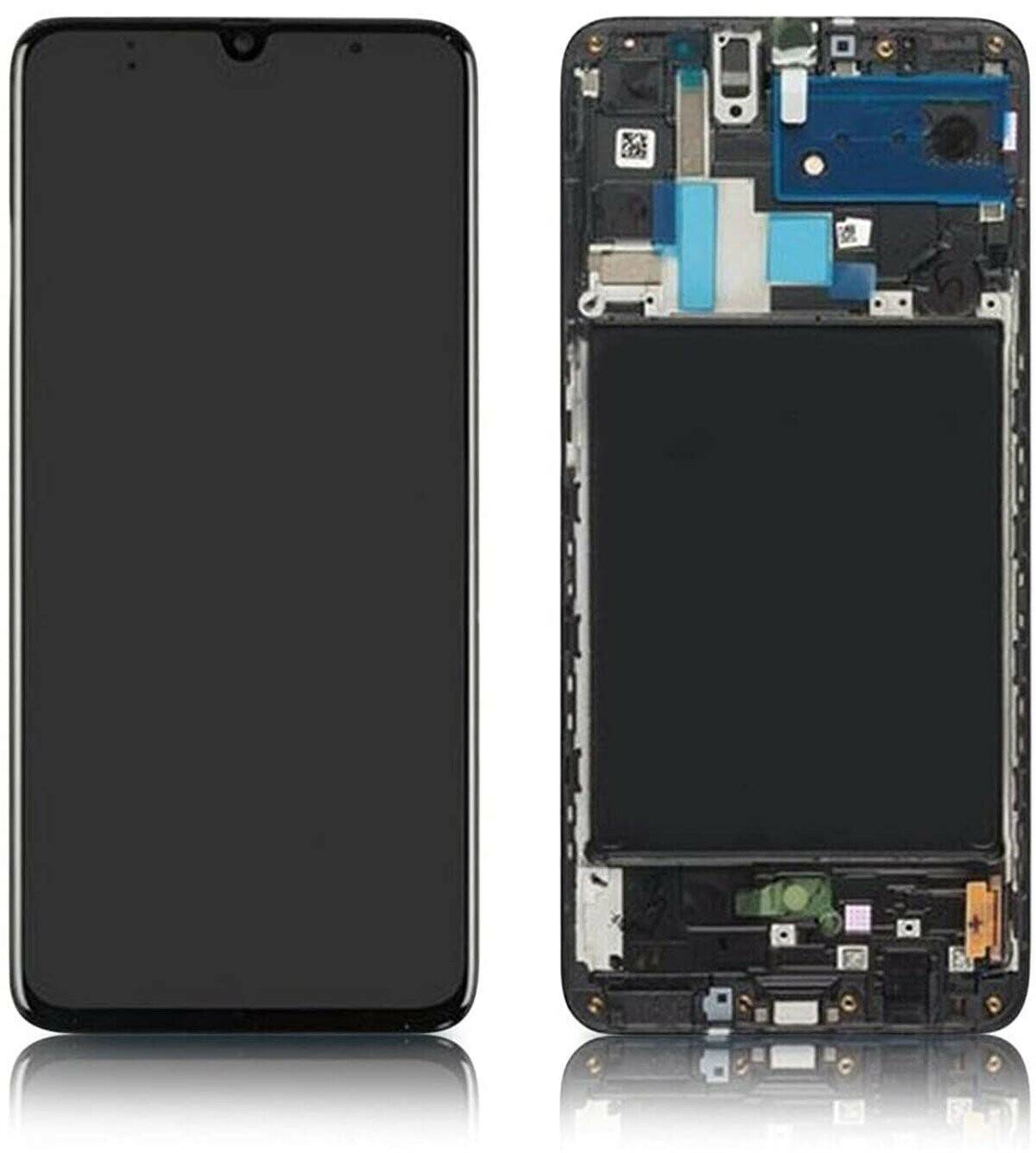 Samsung Front LCD Asm Black SM-A705 Galaxy A70 (GH82-19747A) Handy-Zubehör