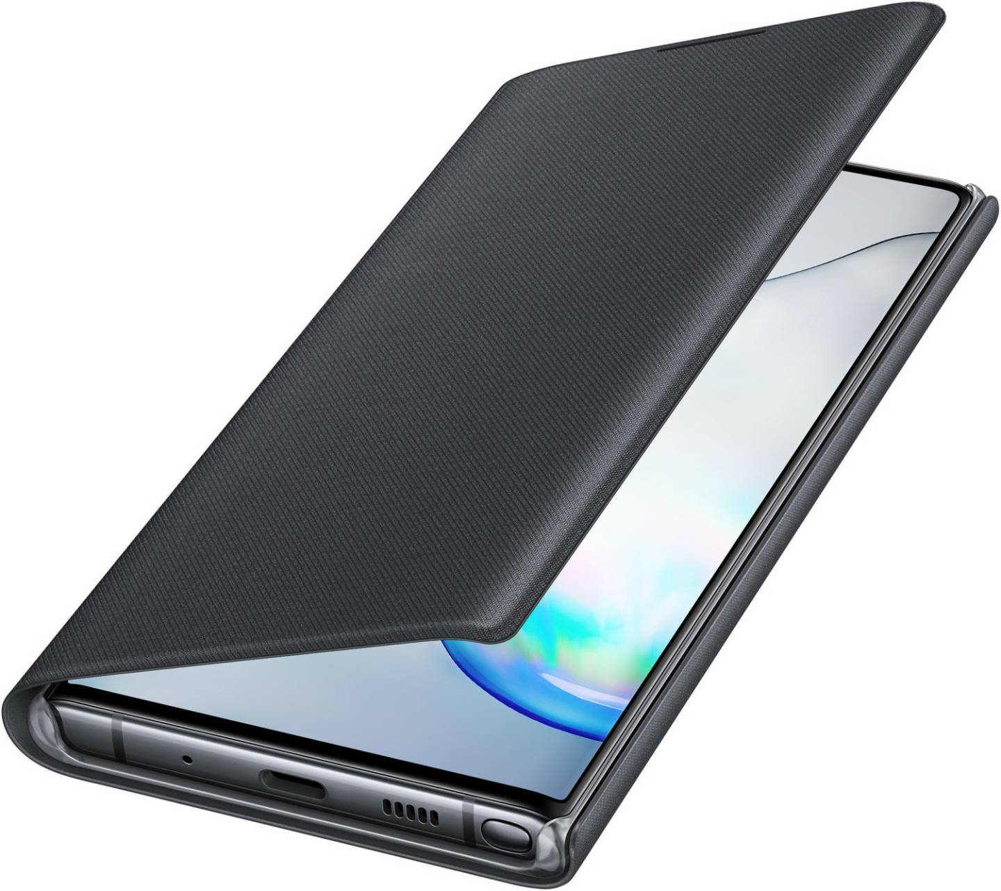 Samsung LED View Cover (Galaxy Note 10)schwarz Handy-Zubehör