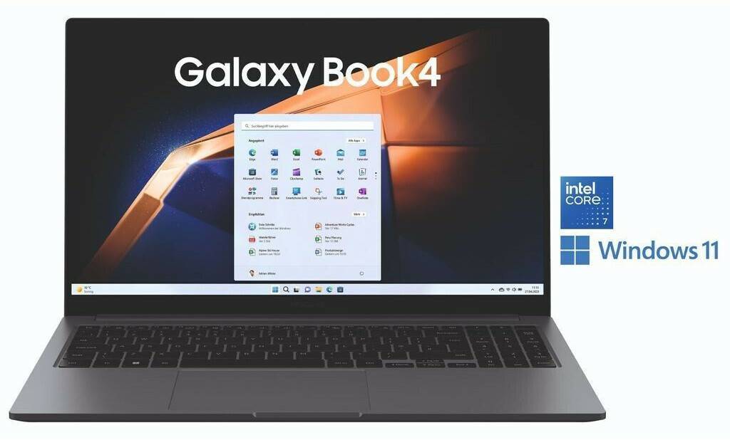 Notebooks Samsung Galaxy Book 4NP750XGJ-KG1DE