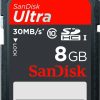 SanDisk Ultra SDHC/SDXC Class 10 UHS-ISDHC 8GB Class 10 UHS-I (SDSDU-008G) Kamera-Zubehör