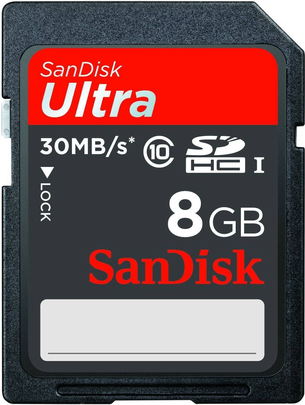 SanDisk Ultra SDHC/SDXC Class 10 UHS-ISDHC 8GB Class 10 UHS-I (SDSDU-008G) Kamera-Zubehör