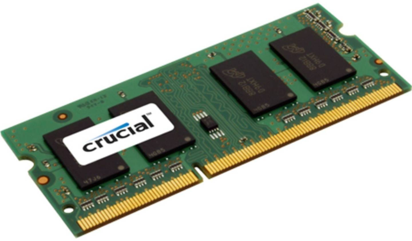 PC-Komponenten Crucial 8GB SO-DIMM DDR3L PC3-12800 CL11 (CT102464BF160B)