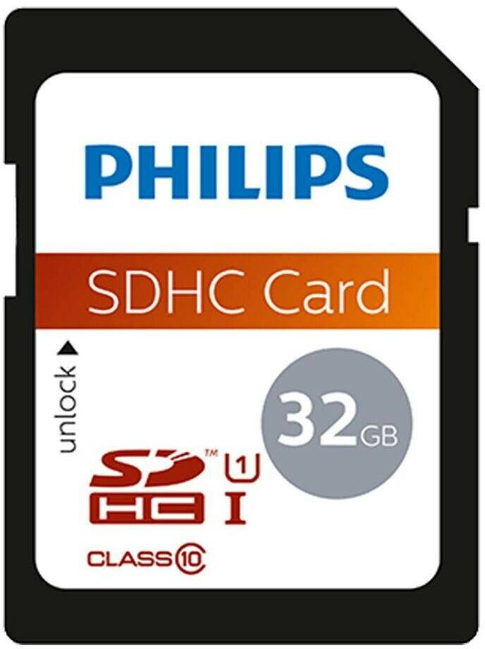 Kamera-Zubehör Philips SDHC 32GB (FM32SD45B)