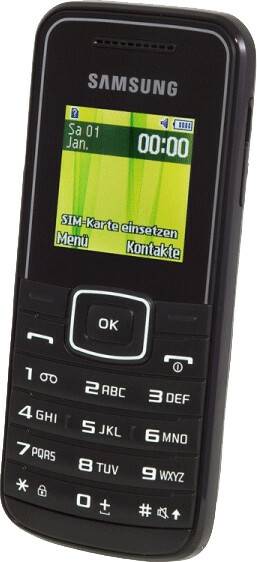 Handys & Smartphones Samsung E1050Schwarz