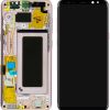 Samsung G950F Galaxy S8 - Original Ersatzteil - LCD Display / Touchscreen mit Rahmen - Pink (GH97-20457E) Handy-Zubehör