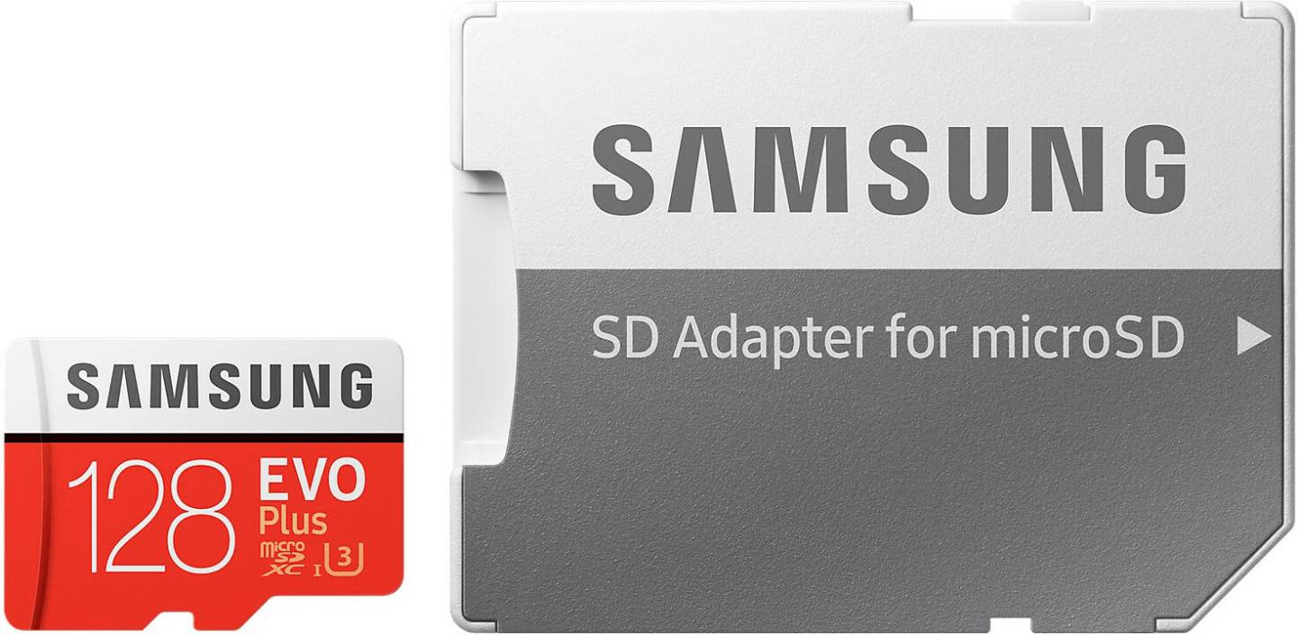 Kamera-Zubehör Samsung EVO Plus (2017) microSDmicroSDXC 128GB (MB-MC128GA)