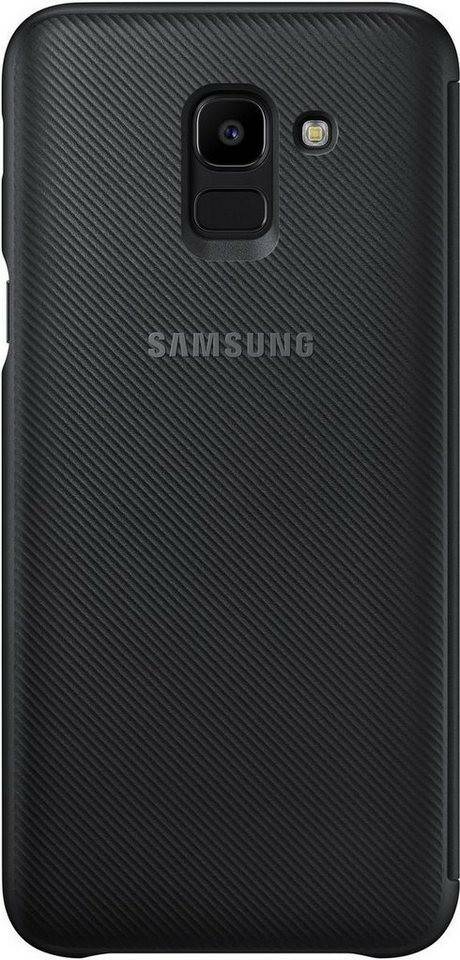 Samsung Wallet Cover (Galaxy J6 2018)black Handy-Zubehör