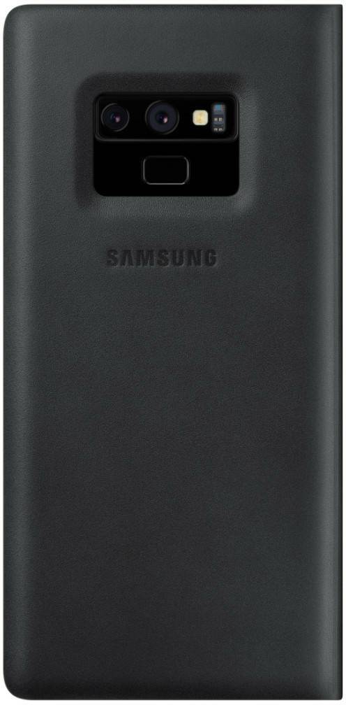 Samsung Leather Wallet Cover (Galaxy Note 9)schwarz Handy-Zubehör