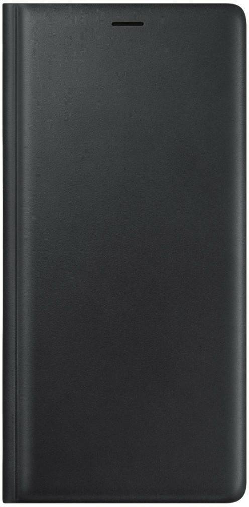 Samsung Leather Wallet Cover (Galaxy Note 9)schwarz Handy-Zubehör