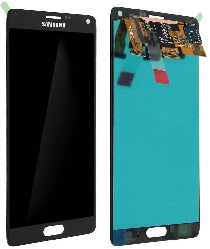 Samsung Display LCD Komplettset (Galaxy Note 4 N910F)Schwarz Handy-Zubehör