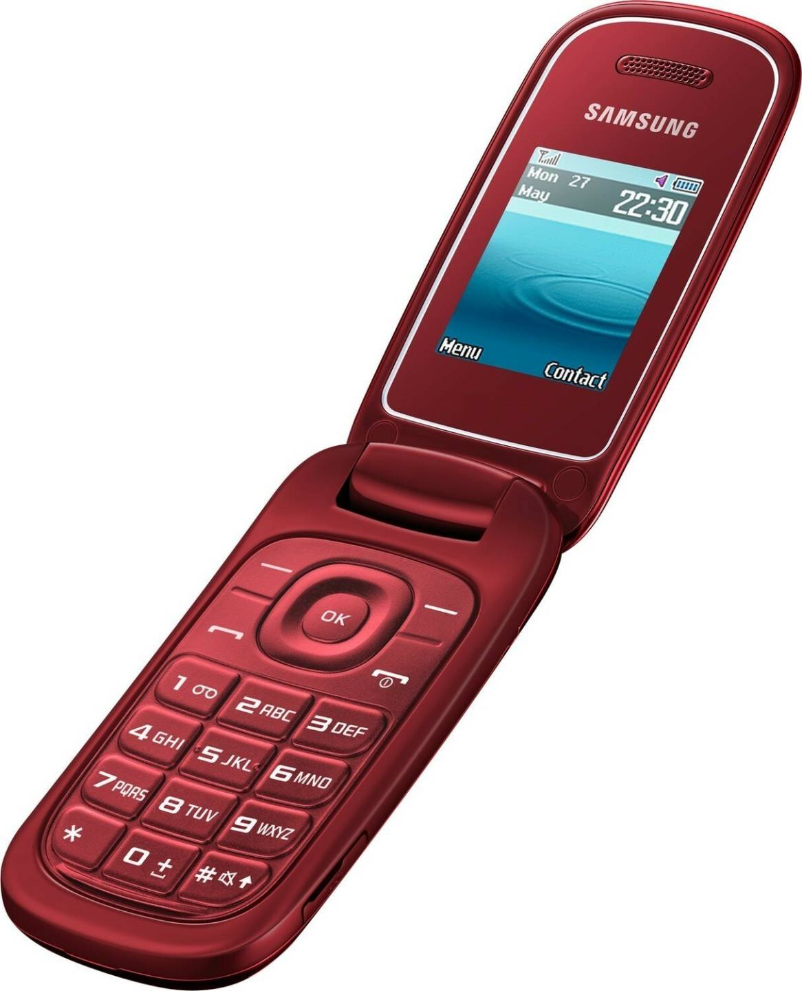 Handys & Smartphones Samsung E1270Garnet Red