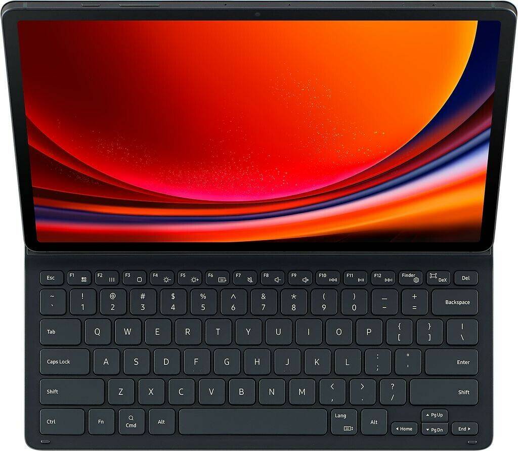 Samsung Galaxy Tab S9+ Book Cover Keyboard Slimschwarz (QWERTY) Eingabegeräte