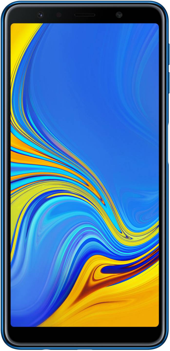 Handys & Smartphones Samsung Galaxy A7 (2018) Single Simblau