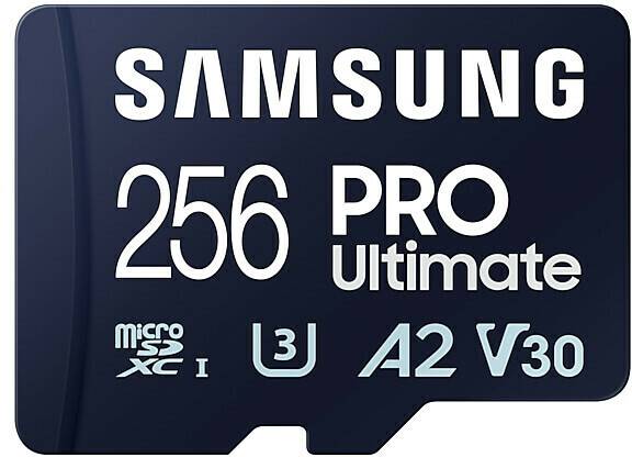 Samsung PRO Ultimate microSD (2023)256GB (MB-MY256SB/WW) + USB-Adapter Kamera-Zubehör