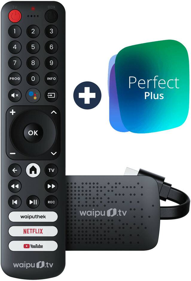 Netzwerkplayer waipu.tv 4K Stick