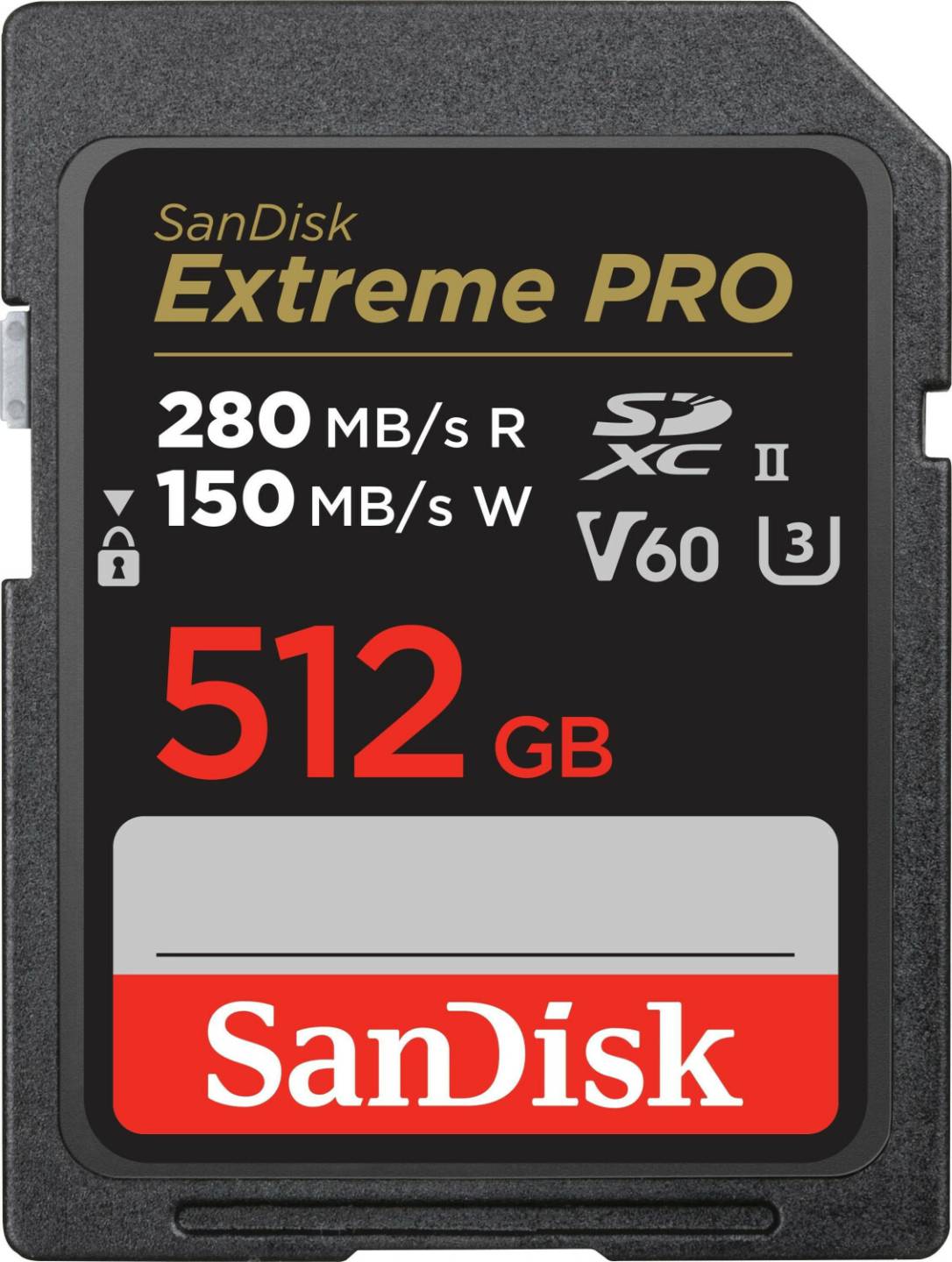 SanDisk Extreme PRO UHS II V60 280MB/s (SDSDXEP-GN4IN)512GB (SDSDXEP-512G-GN4IN) Kamera-Zubehör