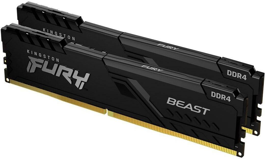 Kingston FURY Beast 32GB Dual-Kit DDR4-3200 CL16 (KF432C16BB1K2/32) PC-Komponenten