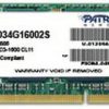 Patriot Signature 4GB SO-DIMM DDR3 PC3-12800 CL11 (PSD34G16002S) PC-Komponenten