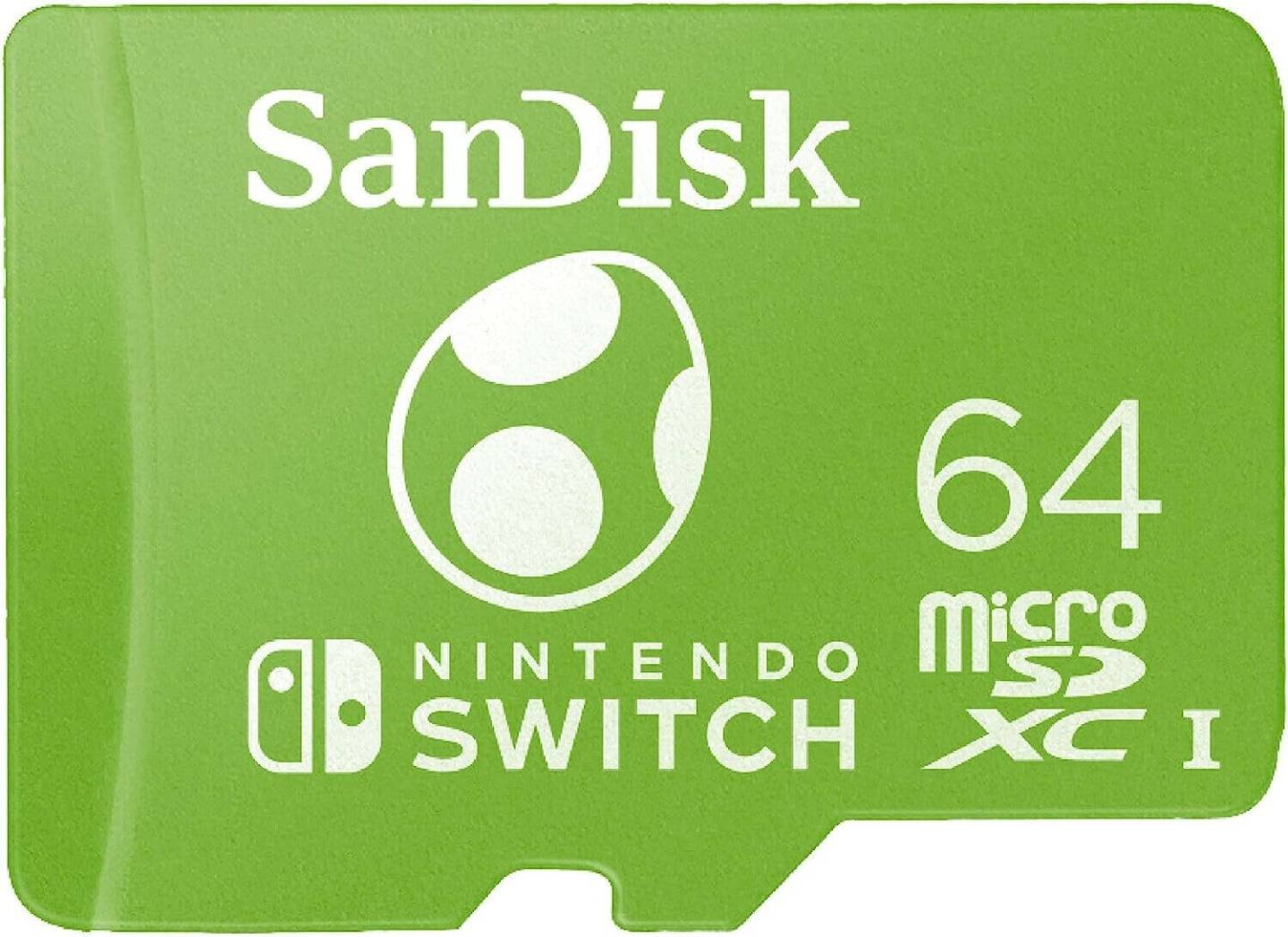 Kamera-Zubehör SanDisk microSDXC für Nintendo Switch (2018)64GB Yoshi Edition